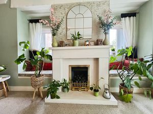 Fireplace- click for photo gallery